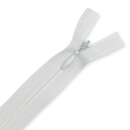 Riri Reissverschluss nahtverdeckt 60 cm - 3000 weiss image number
