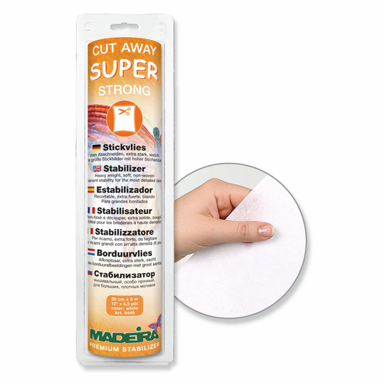 Stickvlies Madeira Super Strong, weiss image number
