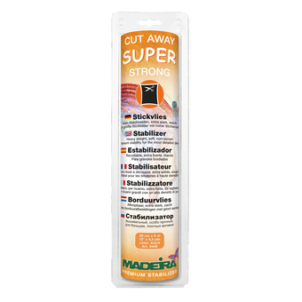 Stickvlies Madeira Super Strong, schwarz
