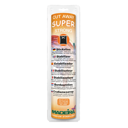 Stickvlies Madeira Super Strong, schwarz image number