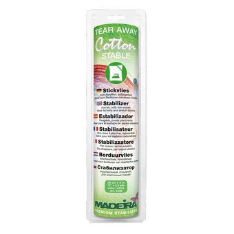 Stickvlies Madeira Cotton Stabel, weiss
