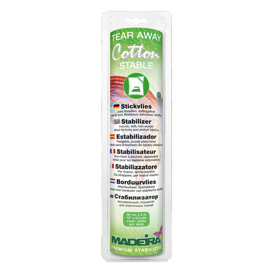 Stickvlies Madeira Cotton Stabel, weiss image number
