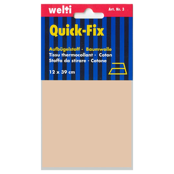 Flickstoff Quick-Fix 12 x 39 cm - beige