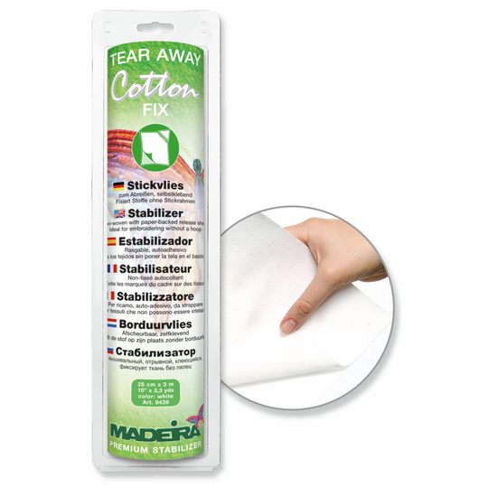 Stickvlies Madeira Cotton Fix, weiss image number