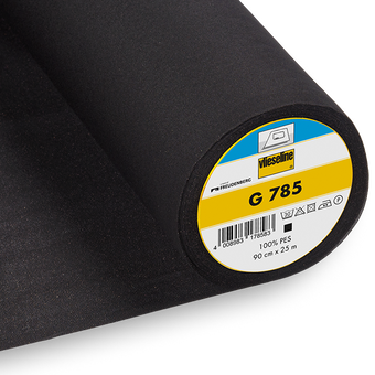 Gewebeeinlage Vlieseline G785, schwarz