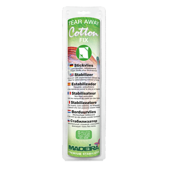 Stickvlies Madeira Cotton Fix, weiss